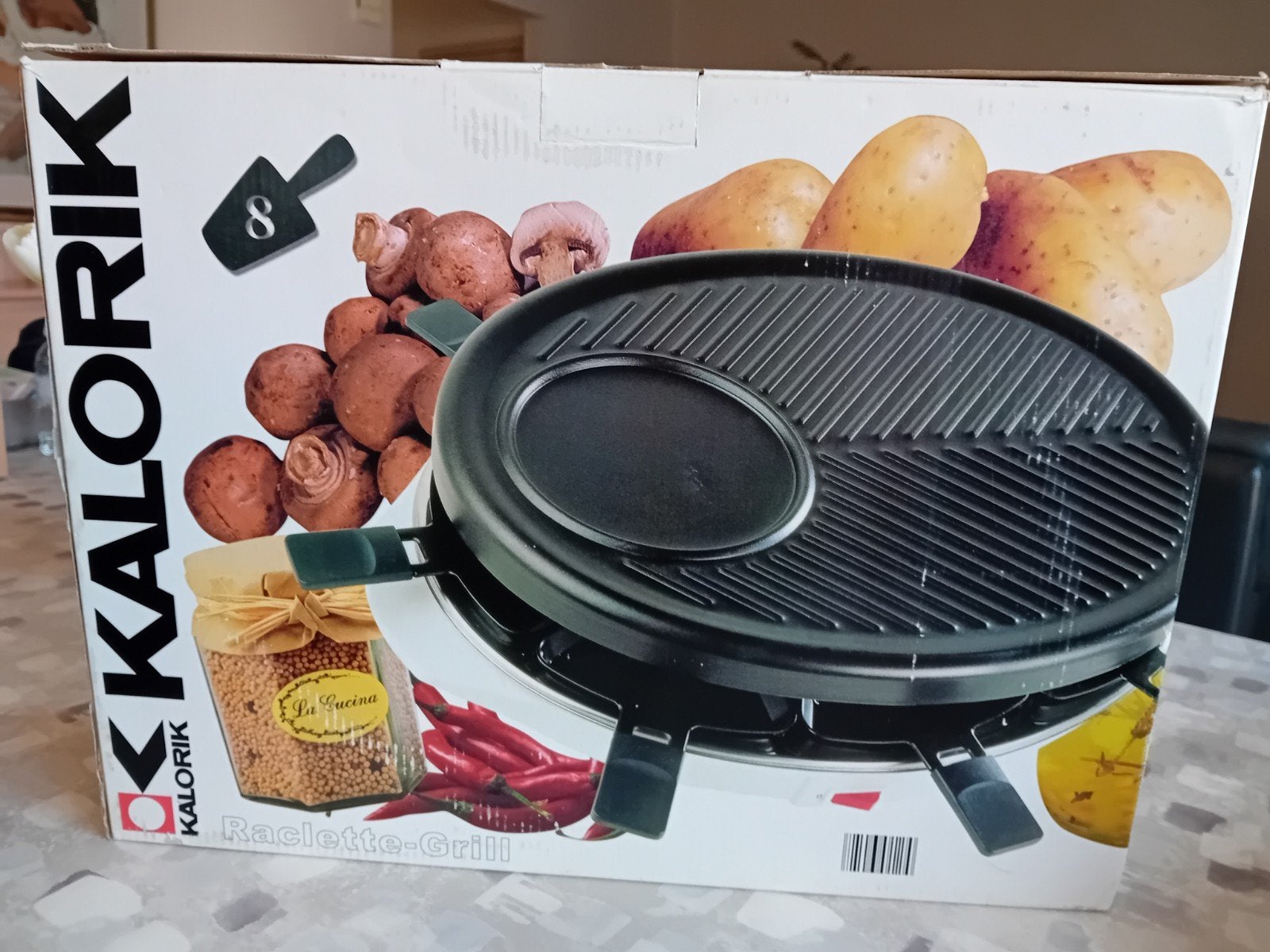 Kalorik Gourmet-set, Ophalen