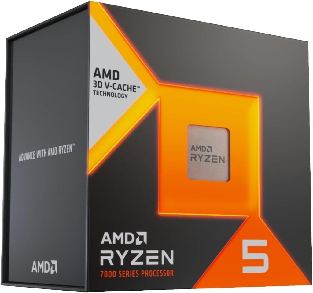 AMD AM5 7500x3D processor, Computers en Software, Processors, 6-core, Zo goed als nieuw, 4 Ghz of meer, Socket AM5
