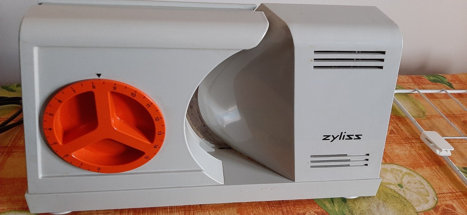 snijmachine elektrisch, Ophalen