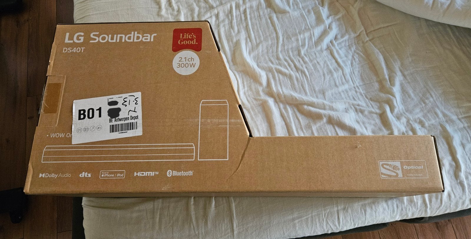 NIEUWE LG DS40T SOUNDBAR  !!!, Audio, Tv en Foto, Ophalen, Nieuw