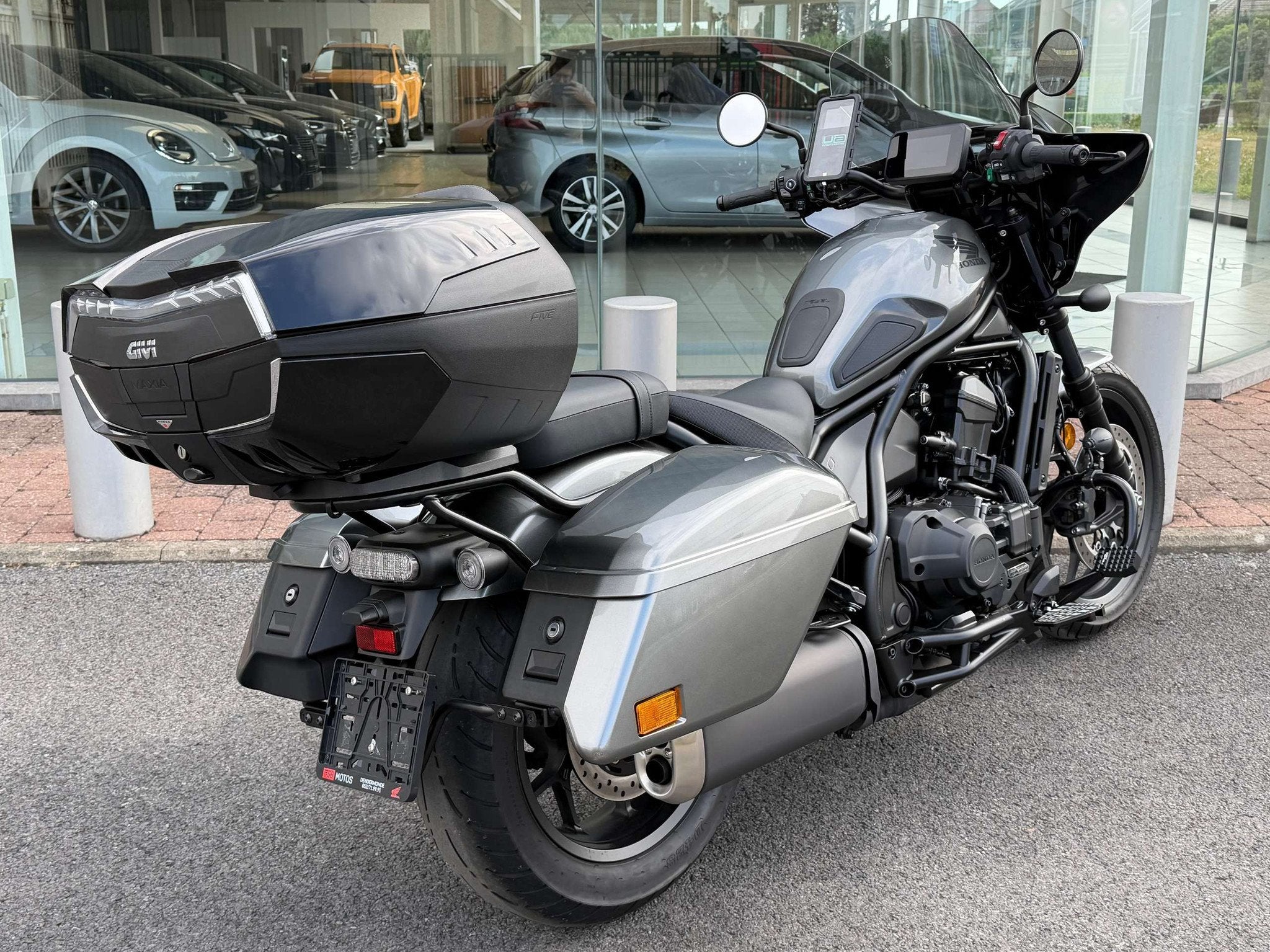 Honda CMX 1100 Rebel Touring DCT - Top Case - Rég - LED, Motos, Tourisme, Entreprise, Plus de 35 kW, Contrôle de traction