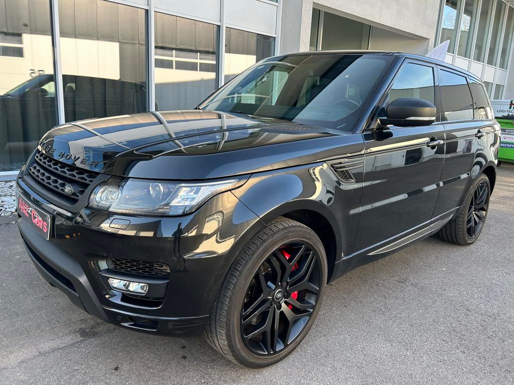 Land Rover Range Sport 3.0 HSE SDV6 Lichte vracht 66000km, Automaat, Navigatiesysteem, Zwart, Leder