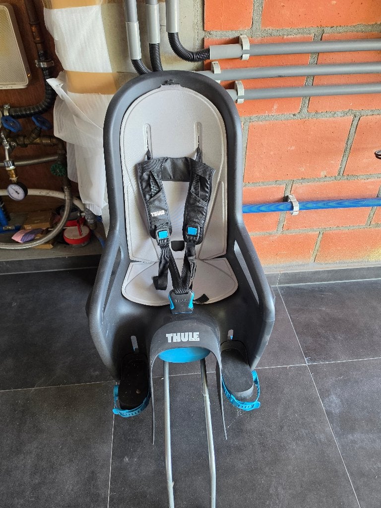 Thule fietsstoel, Ophalen, Achterzitje, Voetsteuntjes, Nieuw