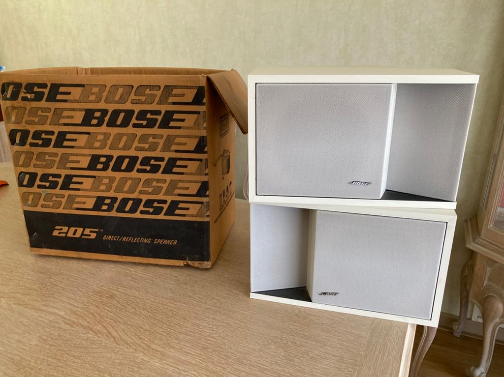 Set Bose 205 luidsprekers, Audio, Tv en Foto, Ophalen, Zo goed als nieuw, Bose