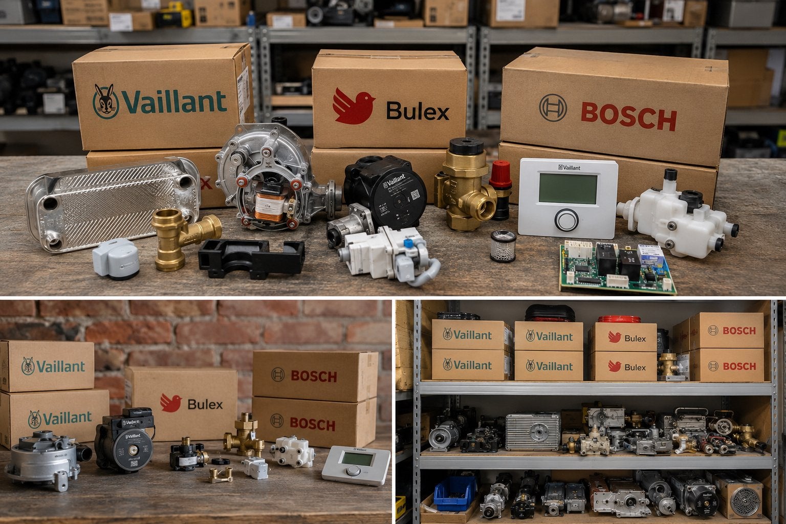 Pièces detachées vaillant, Bulex, Bosch, Junkers, Remeha, Bricolage & Construction, Chauffage & Radiateurs, Enlèvement ou Envoi