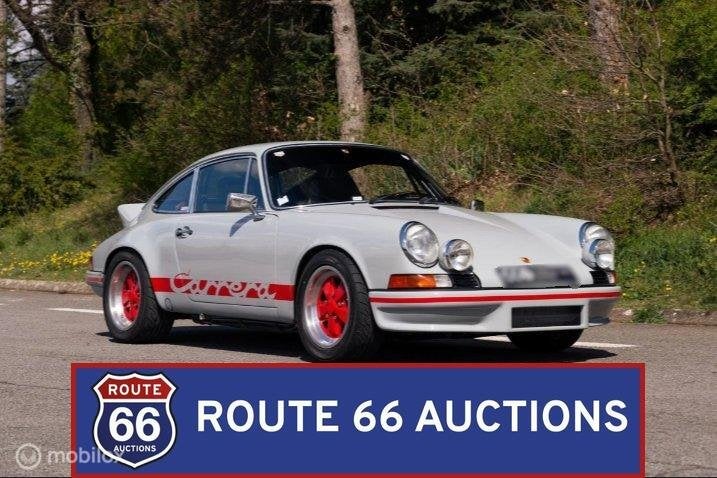 Porsche 911 Carrera RS 2.7 Replica | 1978 | Route 66 Auction, Auto's, Zwart, Bedrijf, Overige carrosserie, Porsche