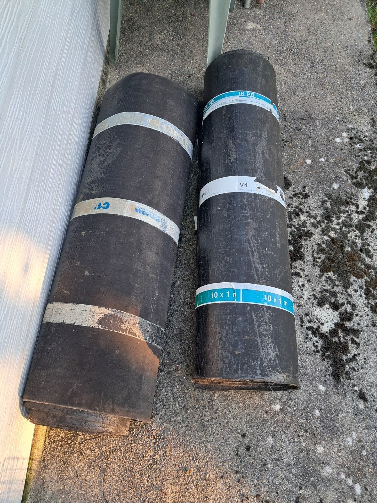 Roofing, 2 rollen van 10 Lm x 1 m breedte, Doe-het-zelf en Bouw, Ophalen