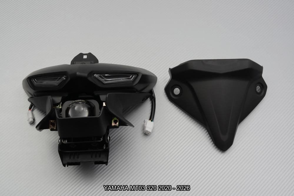 Phare / Optique LED AVDB YAMAHA MT03 320 2020 - 2026