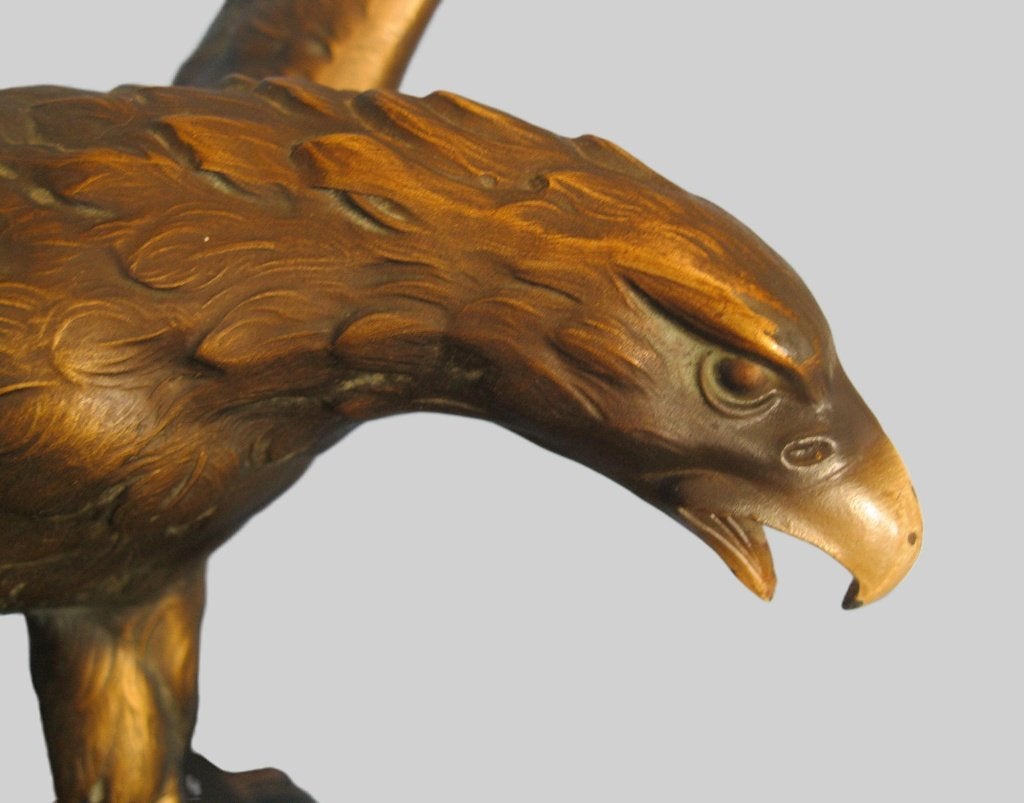 Machtige bronzen adelaar arend anno 1941, Ophalen, Kunstobject