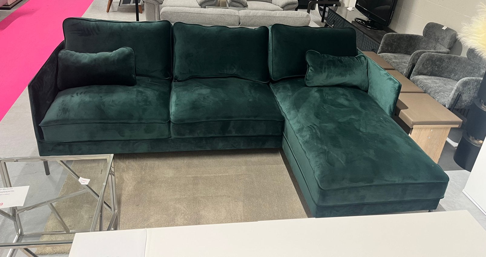 Prachtige hoeksalon nieuw!, Huis en Inrichting, Ophalen, Zo goed als nieuw
