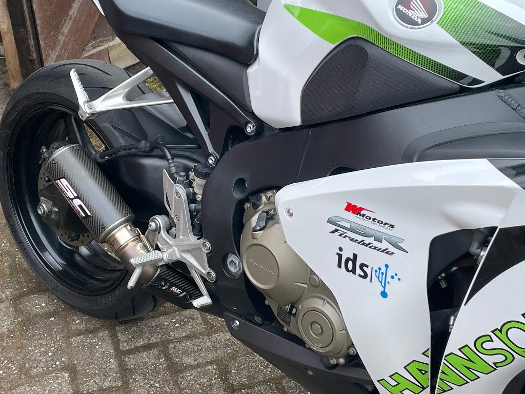 SC Project CRT Carbon uitlaat Honda, Motoren, Ophalen, Gebruikt