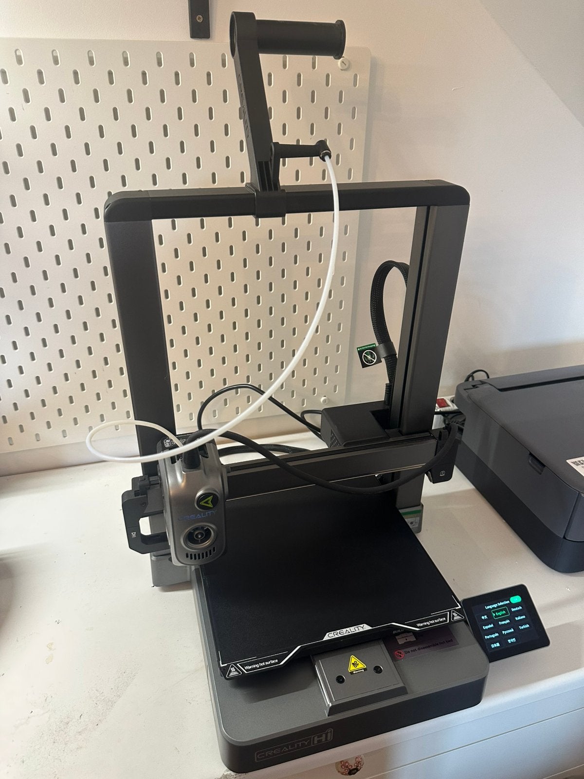 Creality Hi, Computers en Software, 3D Printers, Ophalen, Ingebouwde Wi-Fi, Zo goed als nieuw, Filament