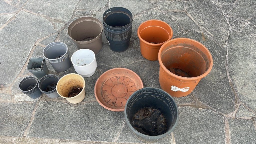 Plantenpotjes, Ophalen, Gebruikt, Tuin