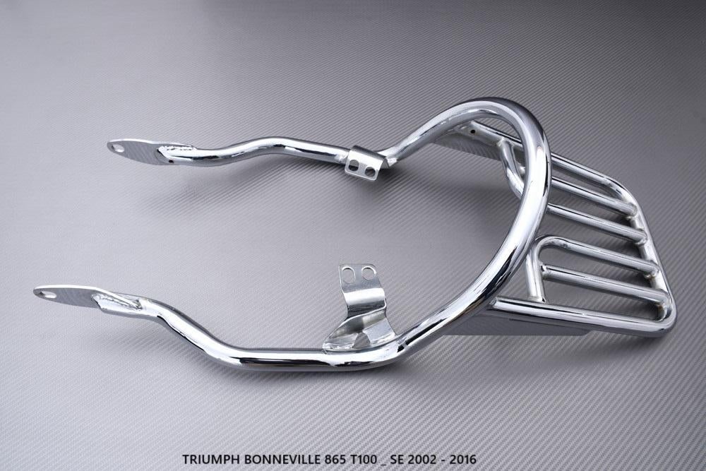 Bagagedrager met passagiersgrepen TRIUMPH BONNEVILLE T100, Motoren, Ophalen of Verzenden, Nieuw