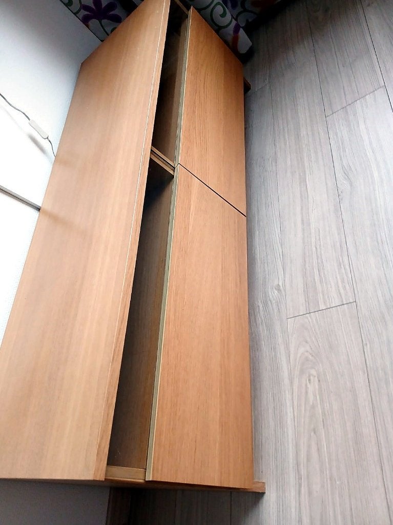 TV meubel en salontafel met lades, Ophalen, Gebruikt, Overige materialen, Modern tijdloos