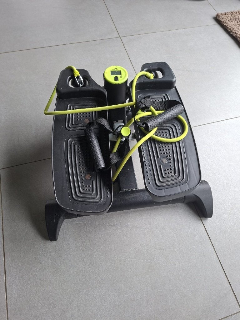 Tapis roulant Moovv + Swing Stepper, Sports & Fitness, Tapis roulant, Comme neuf, Enlèvement, Autres matériaux