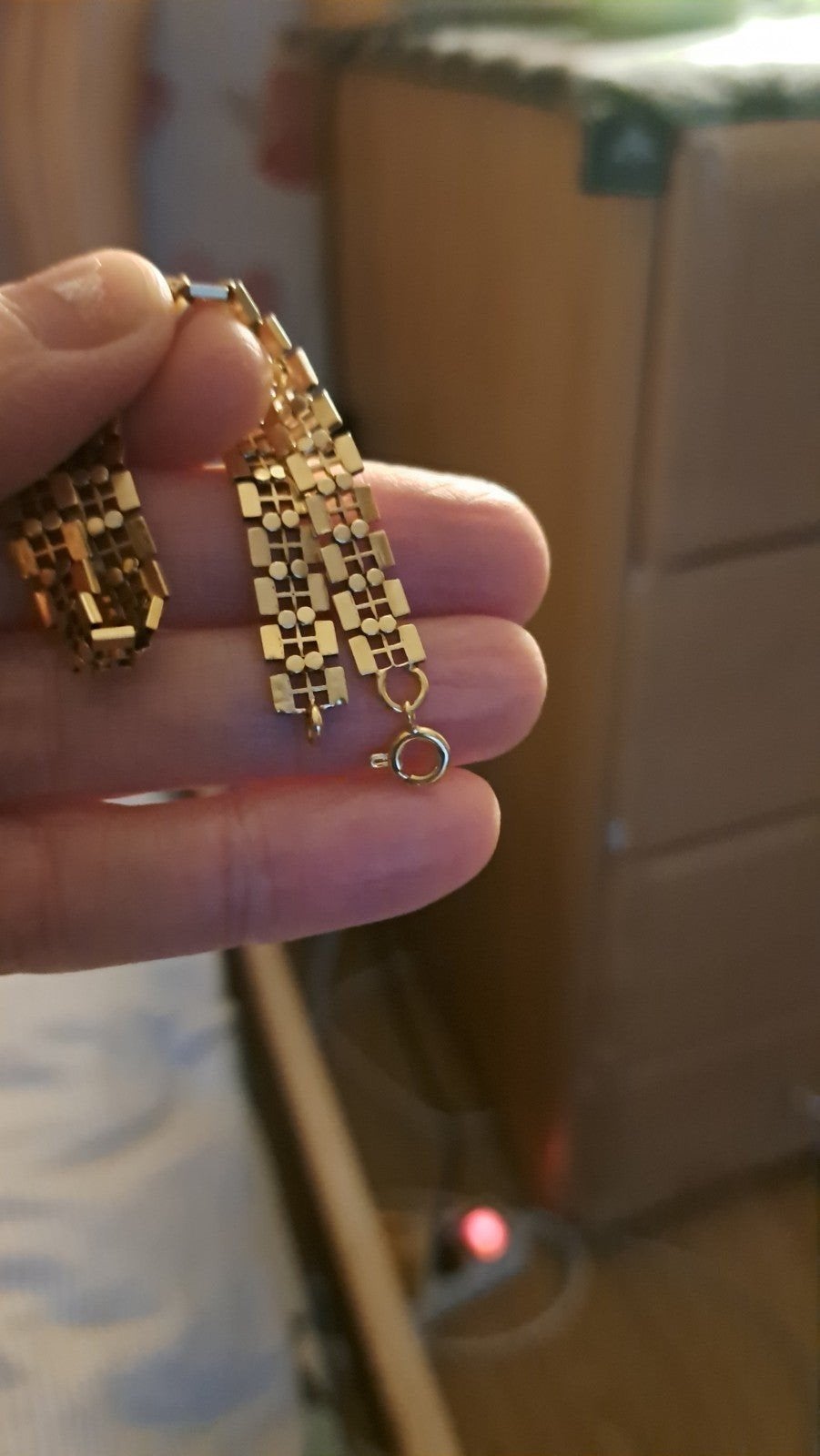 bracelet ancienne l'or 18k, Enlèvement ou Envoi