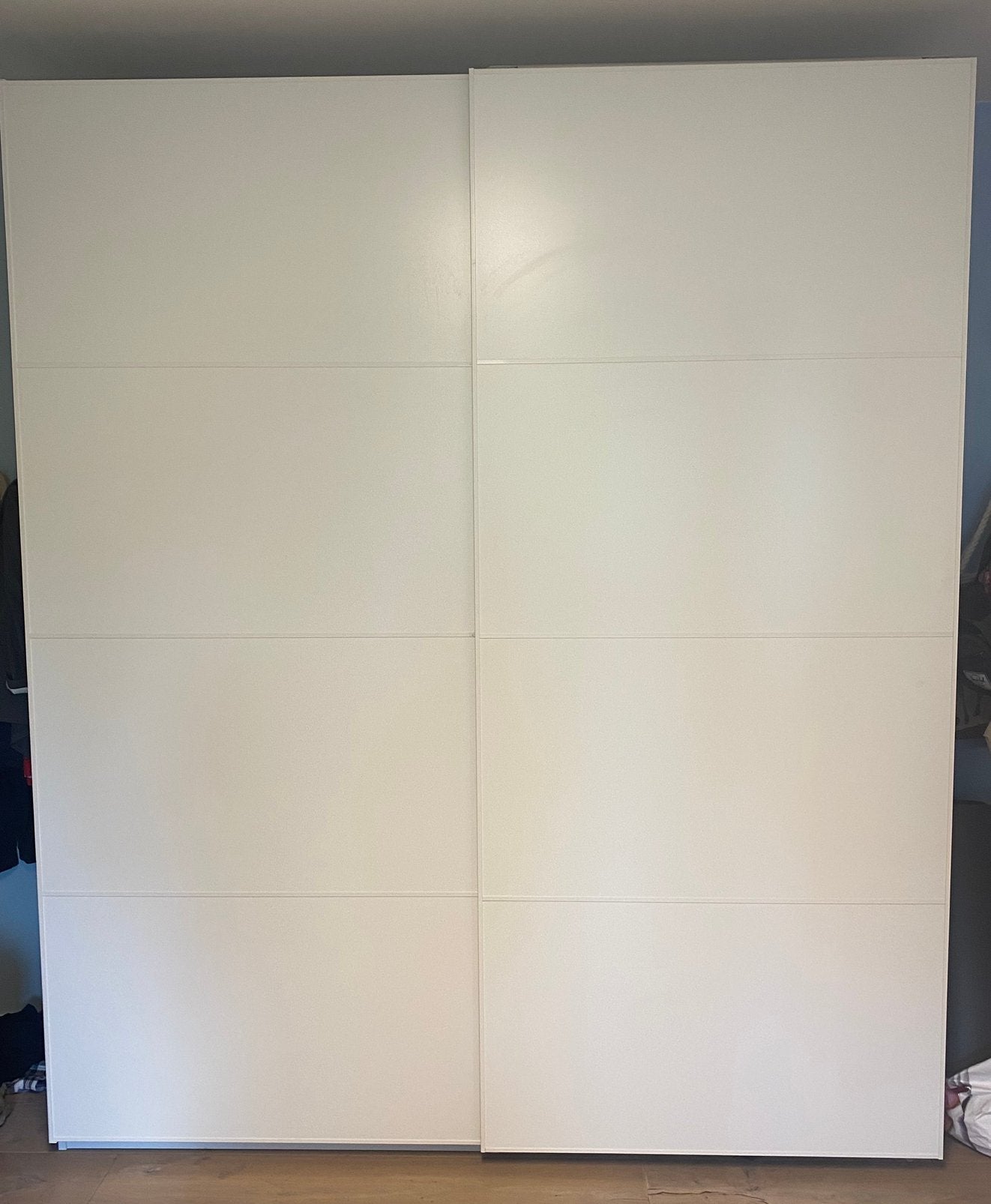 Mooie geriefelijke witte ikea Pax kast, Ophalen, Zo goed als nieuw