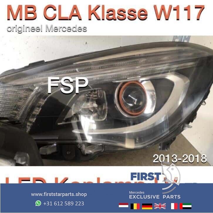 W117 X117 CLA bi xenon LED koplamp links Mercedes orange art, Utilisé, -, -, Enlèvement ou Envoi