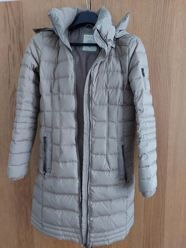 Doudoune Esprit, taille S, Kleding | Dames, Jassen | Winter, Beige, Ophalen of Verzenden, Maat 36 (S), Gedragen