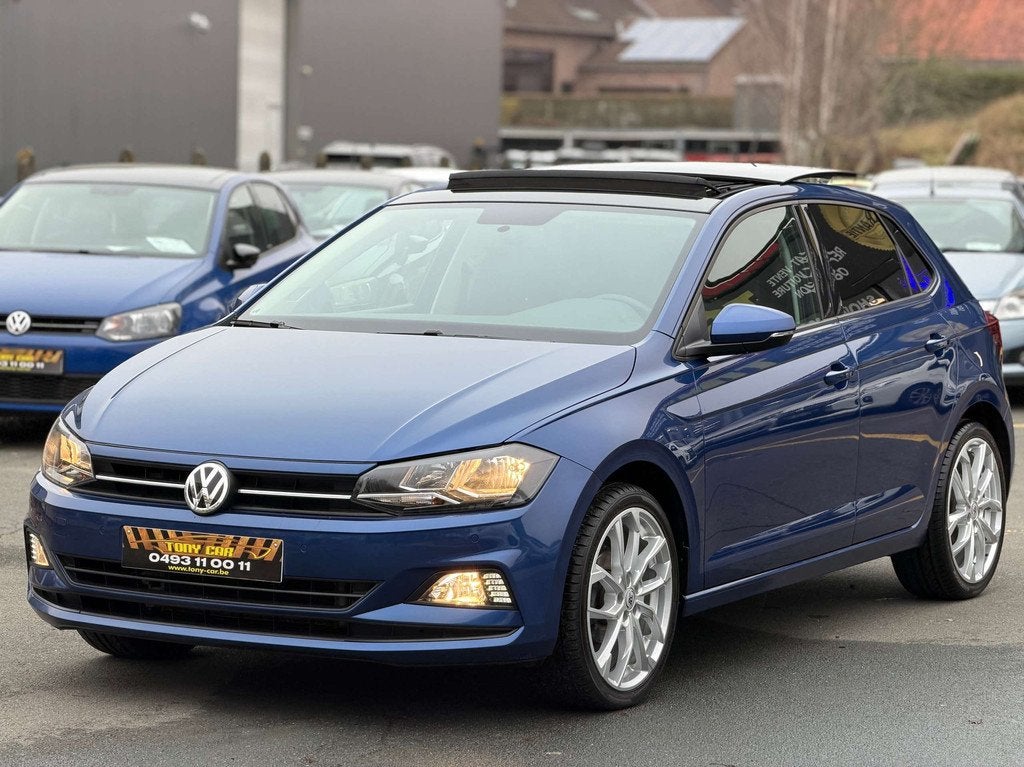 Volkswagen Polo Polo 1.0 TSi*PANO*JANTES*BTGarantie 12M, Autos, Volkswagen, Cruise Control, Achat, Euro 6, Entreprise