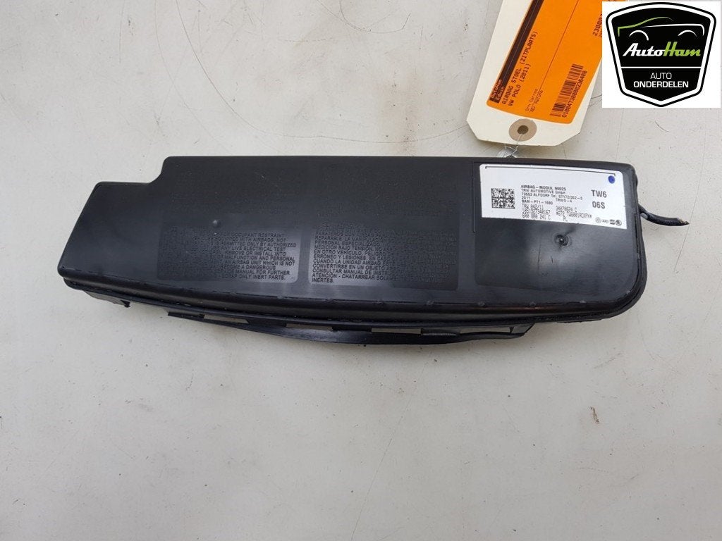 AIRBAG SIEGE Volkswagen Polo V (6R) (01-2009/05-2022), Utilisé, Volkswagen