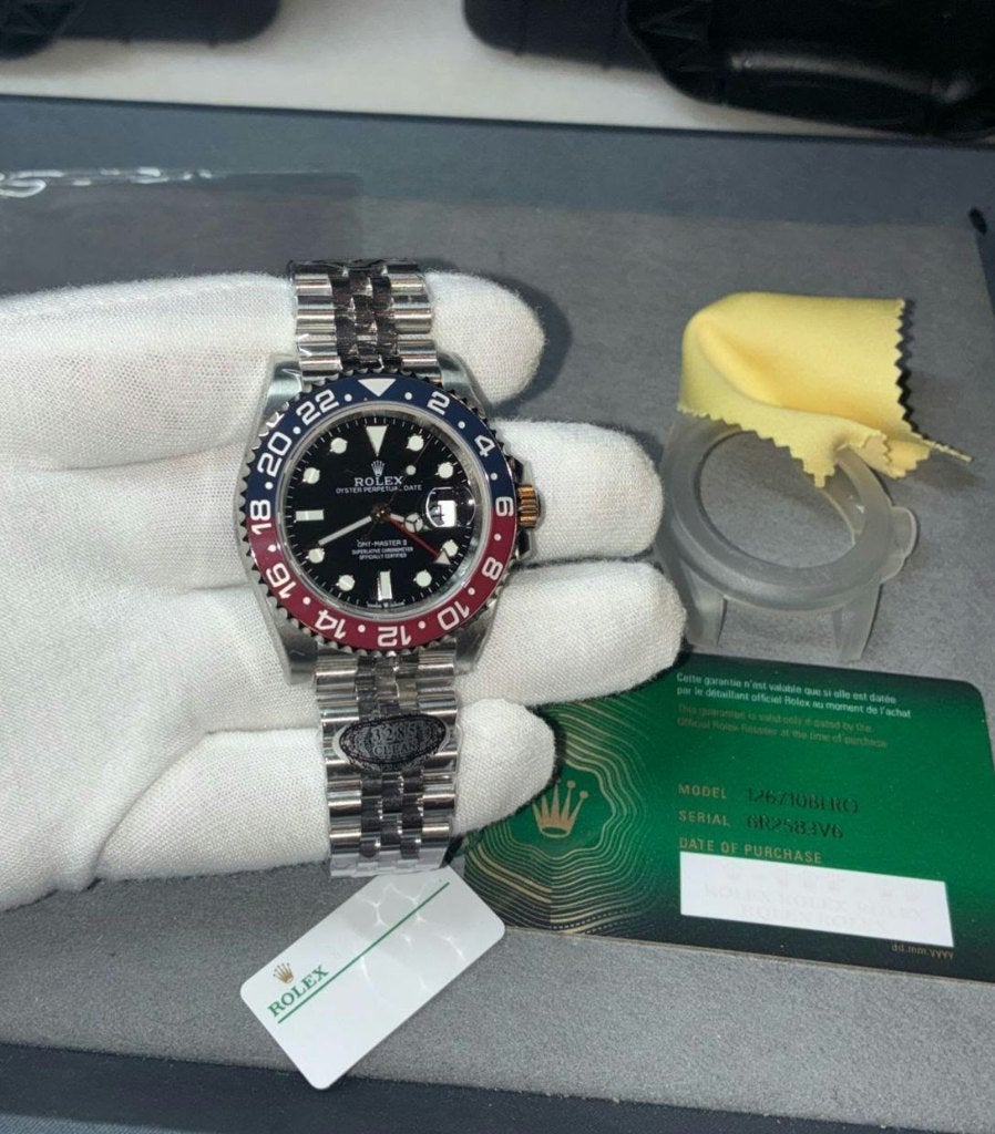 Rolex GMT-master II pepsi, Handtassen en Accessoires, Ophalen of Verzenden, Rolex