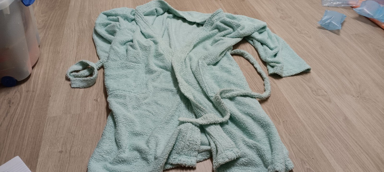 badjas santens maat L, Kleding | Dames, Ophalen of Verzenden