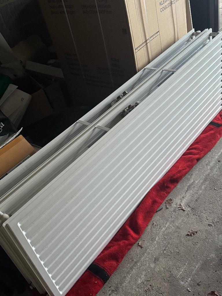 radiatoren, Doe-het-zelf en Bouw, Verwarming en Radiatoren, Ophalen, Zo goed als nieuw, Radiator