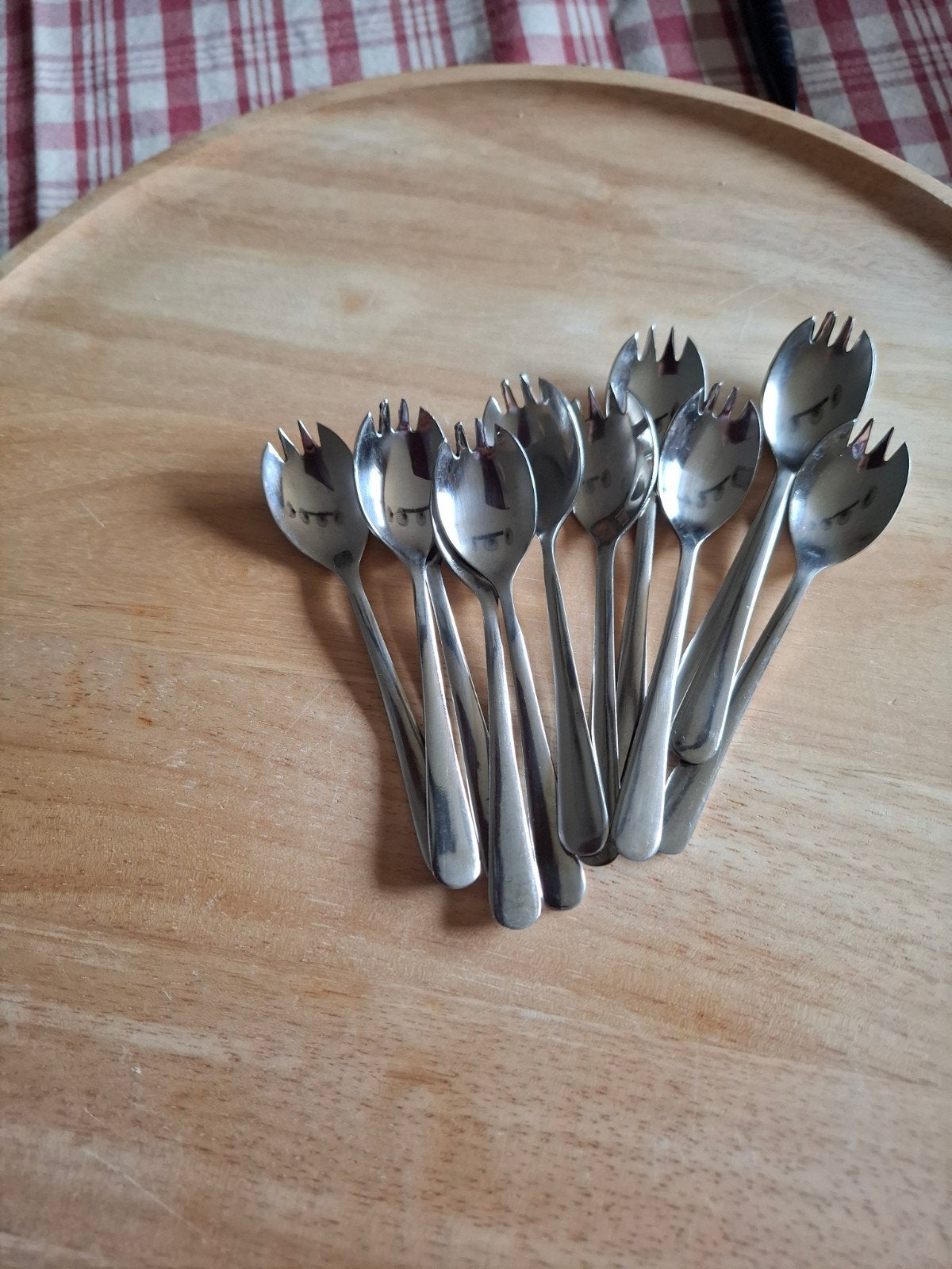 apero lepeltjes, Ophalen