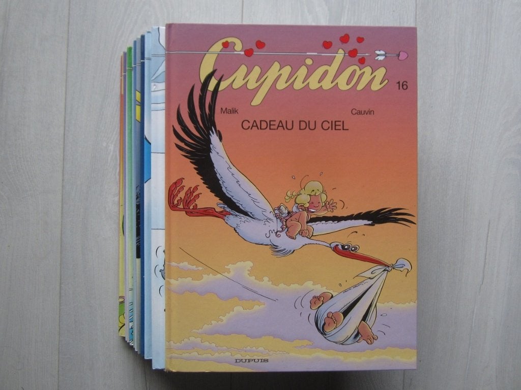Cupidon - 4,00Eur / pièce, Meerdere stripboeken, Ophalen of Verzenden, Zo goed als nieuw, Malik & Cauvin
