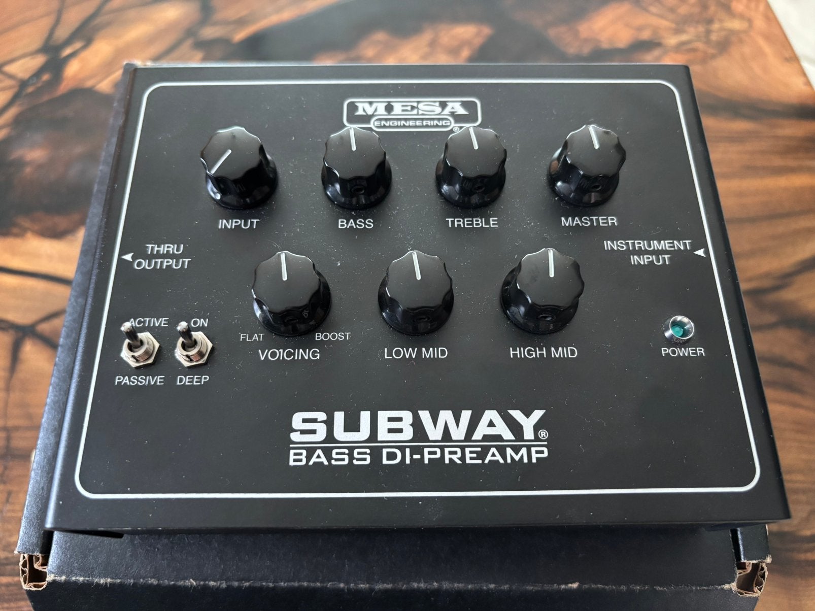 Mesa Boogie Subway D800 Bass preamp + DI, Muziek en Instrumenten, Effecten, Ophalen of Verzenden, Zo goed als nieuw, Overige typen