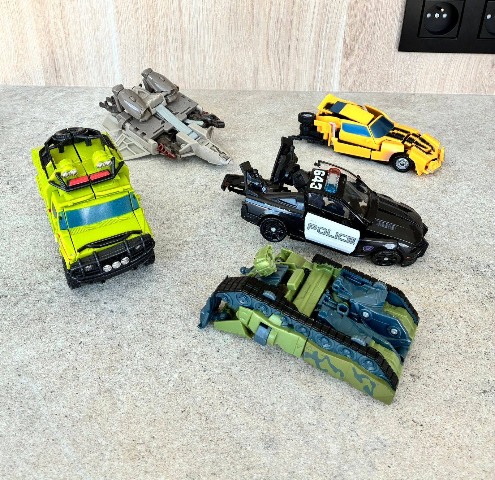 Transformers, Ophalen, Gebruikt