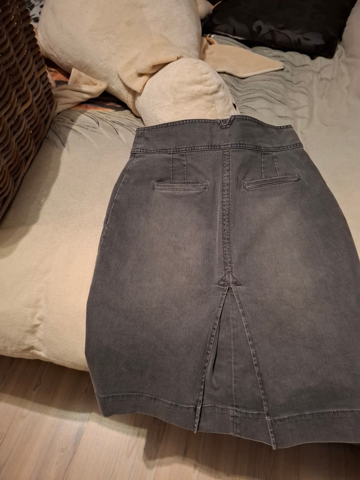 Jeansrok, Ophalen, Maat 42/44 (L)