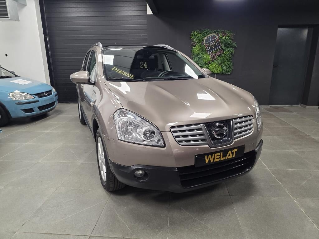 NISSAN QASHQAI 1.5 DIESEL TOPSTAAT, Auto's, Bluetooth, 139 g/km, Beige, Beige