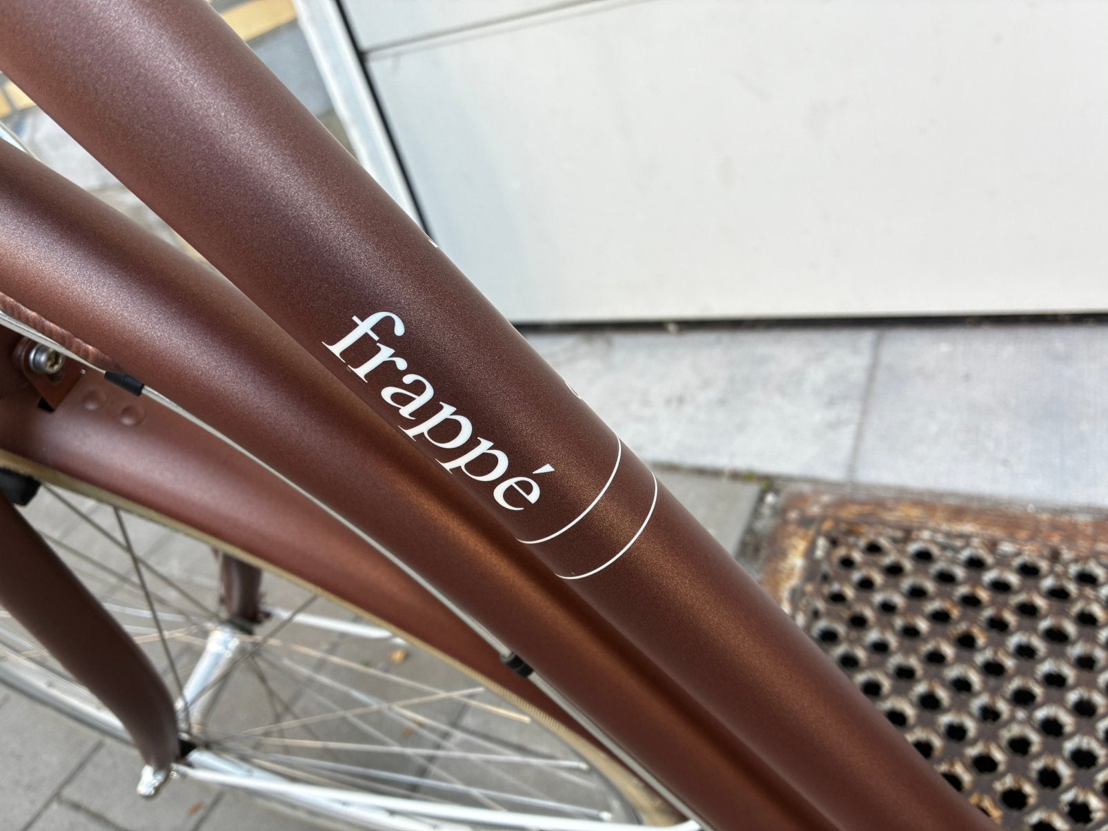 Dame fiets Frappé FCL200 als nieuw - Nexus met 7 versnel., Fietsen en Brommers, Fietsen | Dames | Damesfietsen, Velgrem, Versnellingen