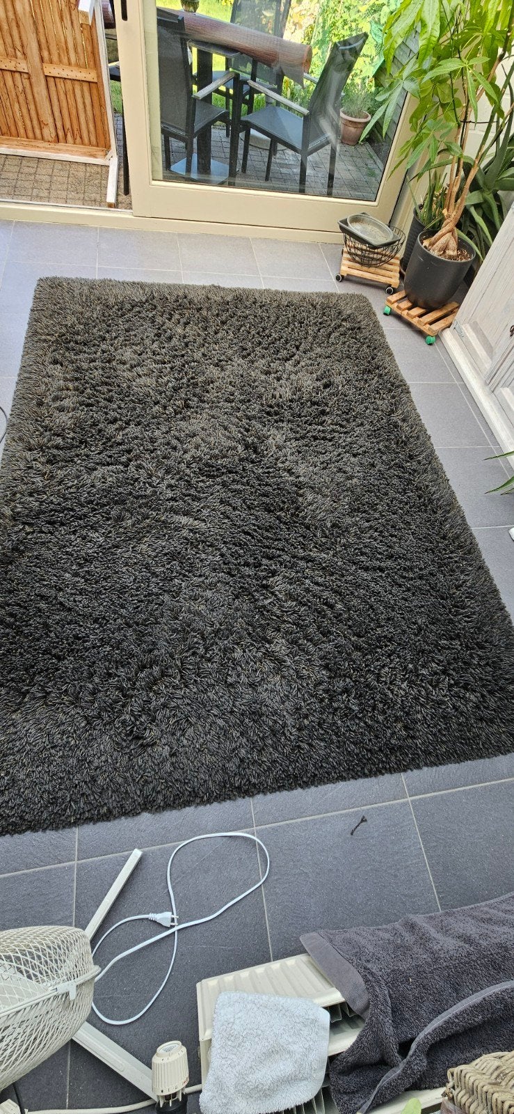 mooi tapijt 1.70 m x2.40 m, Maison & Meubles, 200 cm ou plus, 150 à 200 cm, Comme neuf, Brun