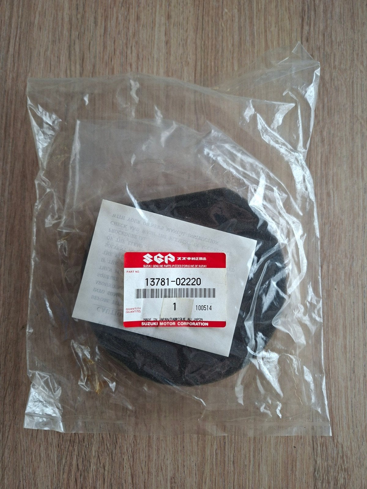 Suzuki FA 50 luchtfilter, Ophalen of Verzenden, Nieuw, Overige typen, Suzuki fa 50