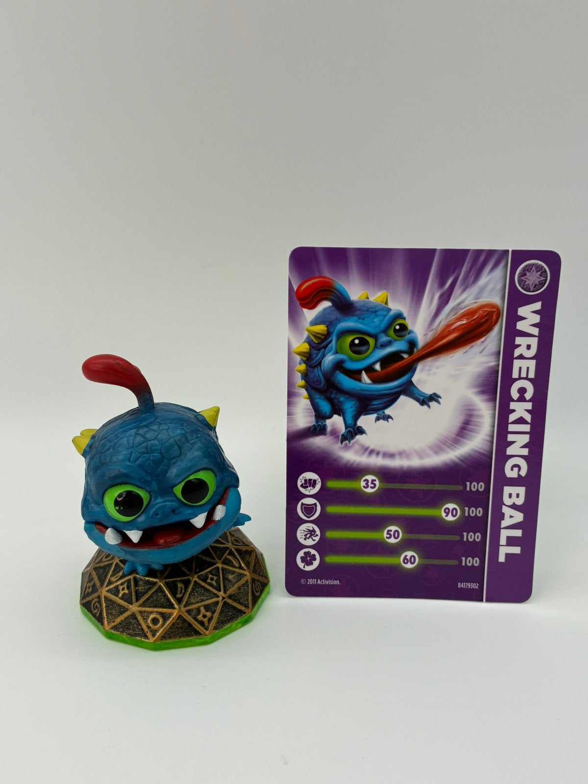 Skylanders Spyro's Adventure Wrecking Ball avec billet, Envoi, Comme neuf
