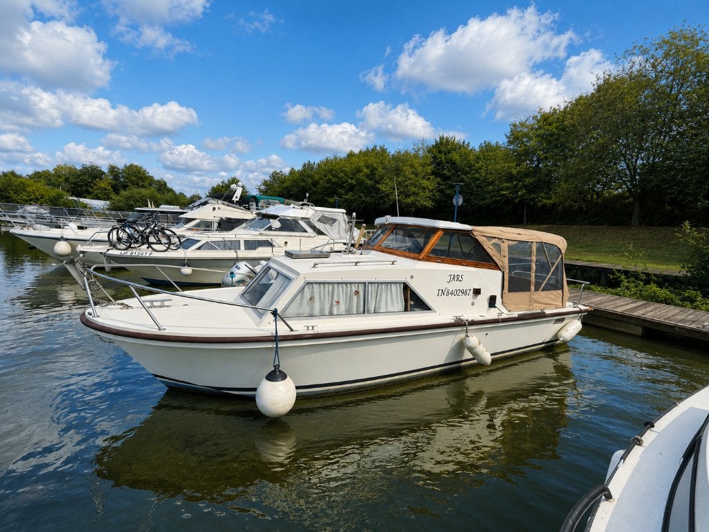 FJORD Selqueen 24 - Yacht/bateau à moteur Volvo Penta, Sports nautiques & Bateaux, Essence, Sondeur, Moteur in-bord, Utilisé