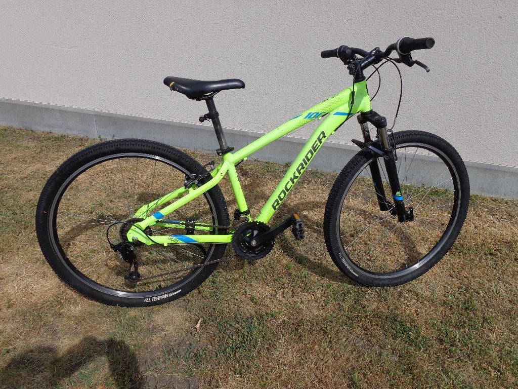 alu MTB ROCKRIDER ST100, Fietsen en Brommers, Fietsen | Mountainbikes en ATB, Zo goed als nieuw, Ophalen, Overige merken, Minder dan 45 cm