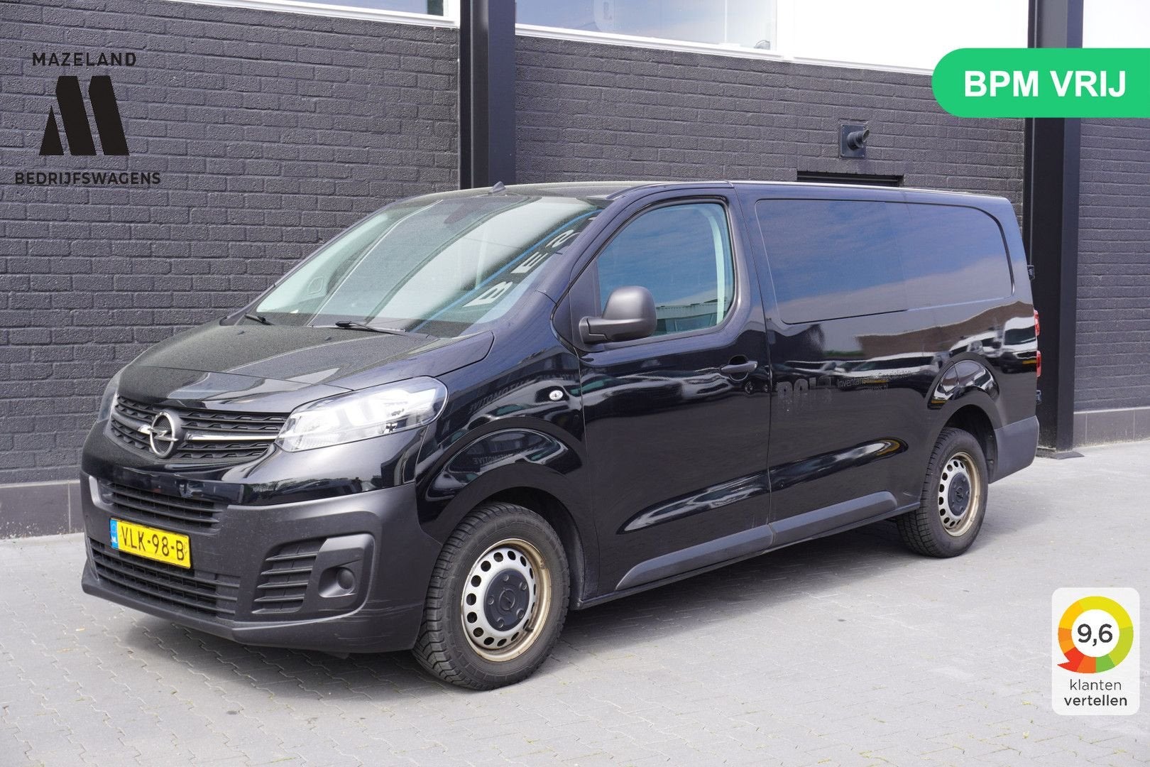 Opel Vivaro 2.0 CDTI L3 Dubbele Cabine EURO 6 - Airco - Crui, Auto's, Bestelwagens en Lichte vracht, Zwart, Bedrijf, Onderhoudsboekje