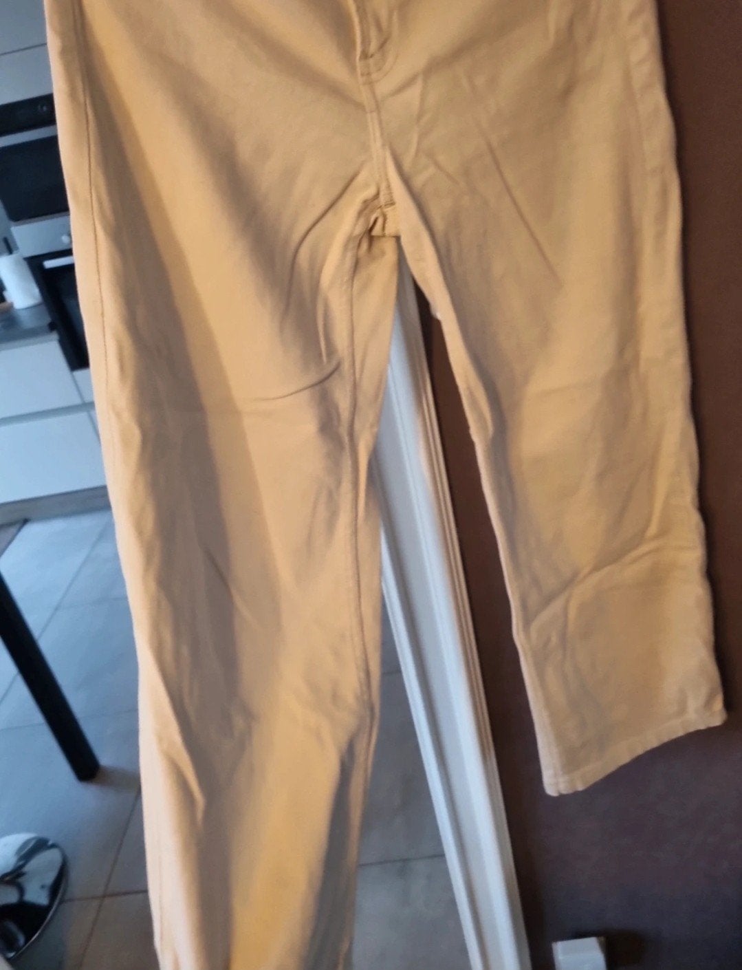 Spijkerbroek met hoge talie, Enlèvement ou Envoi, Taille 36 (S)