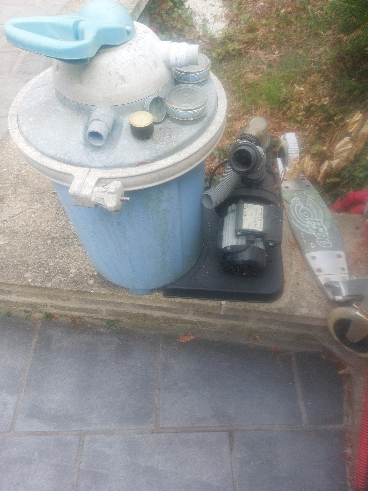 Groupe de filtration piscine Steinbach SPS 75-1 (450W - 8,5, Jardin & Terrasse, Accessoires pour étangs, Enlèvement, Utilisé