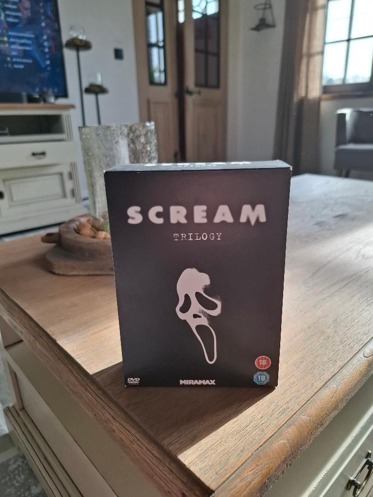 Scream box, Cd's en Dvd's, Dvd's | Horror, Vanaf 16 jaar, Ophalen, Zo goed als nieuw, Slasher
