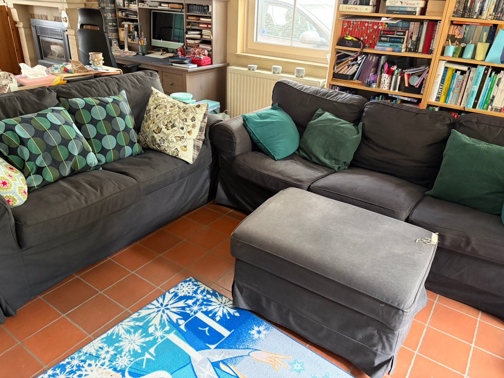 Zetels ikea Ektorp - gratis, Enlèvement, Utilisé, Landelijk