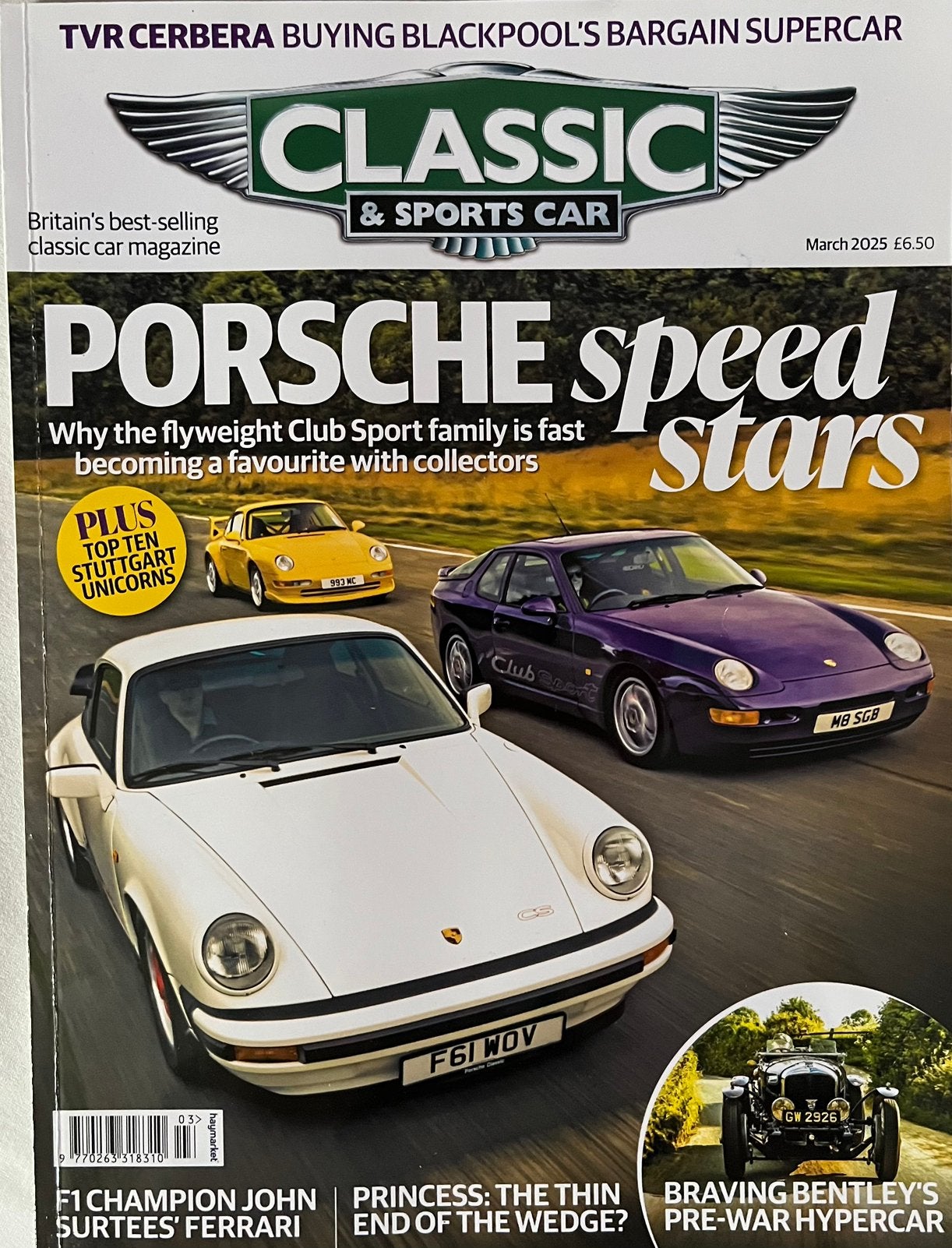 Automobilia Classic & Sports Car maart 2025, Ophalen of Verzenden, Zo goed als nieuw, Porsche