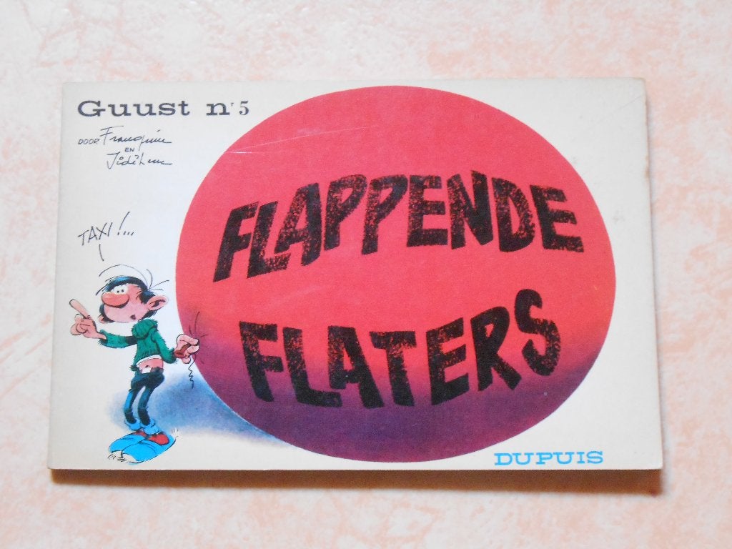 Guust Flater 5 Flappende flaters 1967 1 ste druk., Enlèvement ou Envoi, Une BD, Comme neuf, FRANQUIN