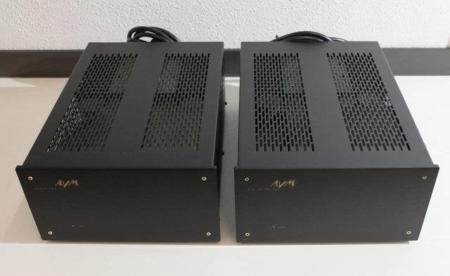 2 x AVM Evolution M3 Monoblock eindversterkers – prijs voor, TV, Hi-fi & Vidéo, Enlèvement ou Envoi, Comme neuf