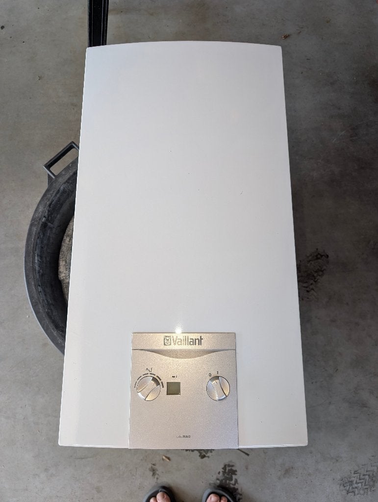 Vaillant TurboMag 17-2 sur le gaz naturel, Plus de 10 ans, Chauffe-eau, Enlèvement, Utilisé